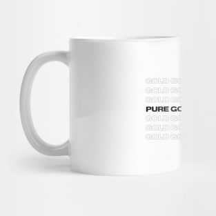 Pure Gold (Black Logo) Mug